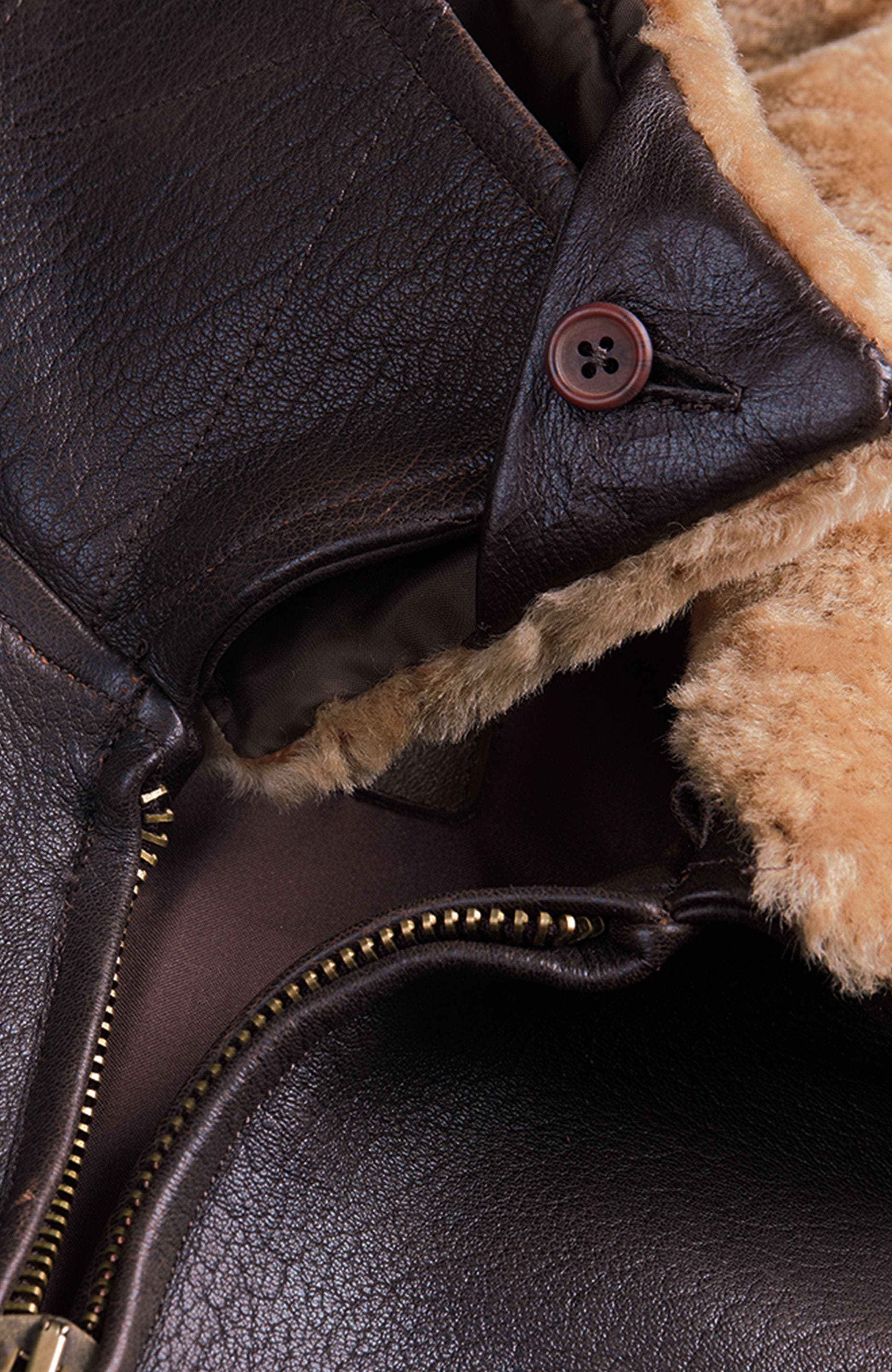 Last Wolf DENALI FLIGHT LEATHER JACKET — фото 8