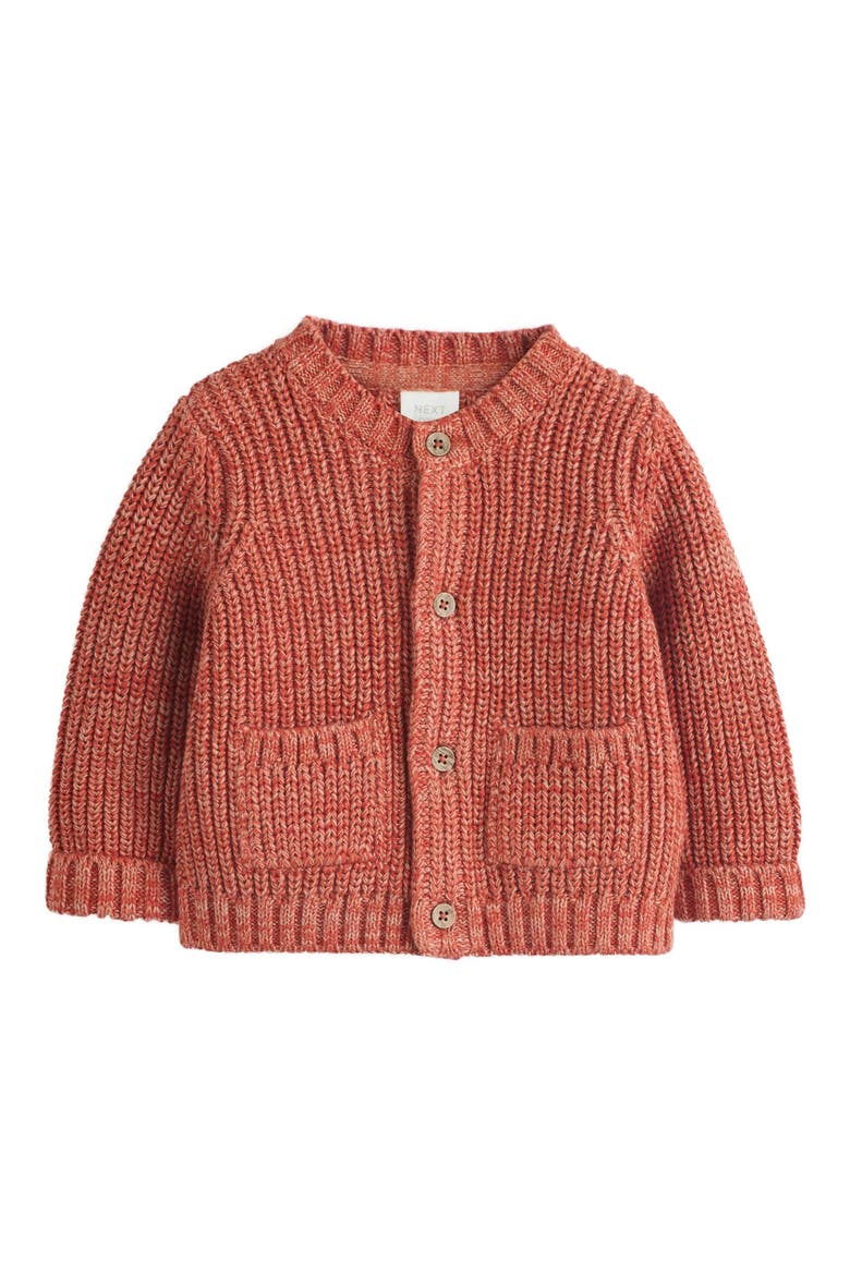 Little Pumpkin Cardigan, Main, color, ORANGE