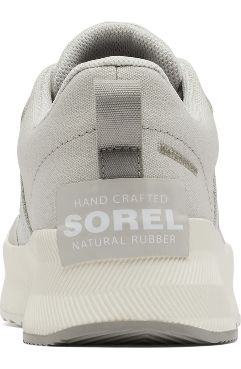 SOREL Out N About Waterproof Low Top Sneaker, Alternate, color, Moonstone/ Sea Salt