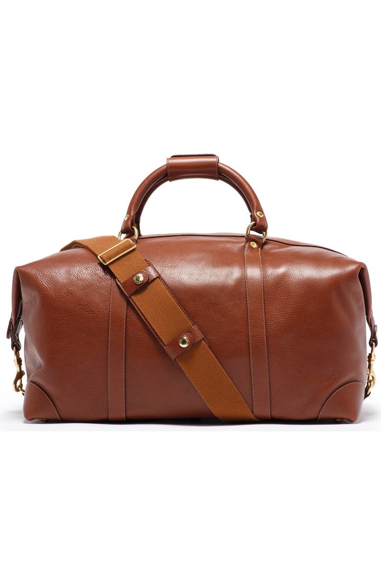 Ghurka Cavalier II Leather Duffel Bag, Alternate, color,