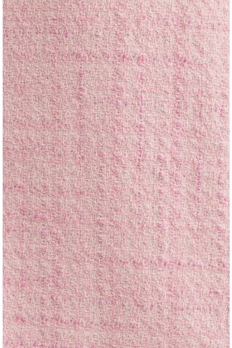 Florencio Sleeveless Tweed Minidress, Alternate, color, PINK HIBISCUS