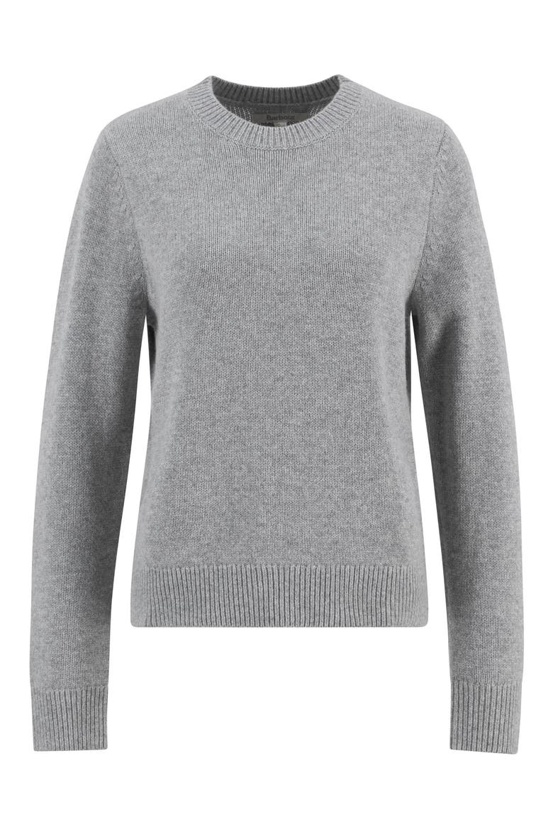 Woodhouse Wool & Cashmere Crewneck Sweater, Alternate, color, GREY MARL