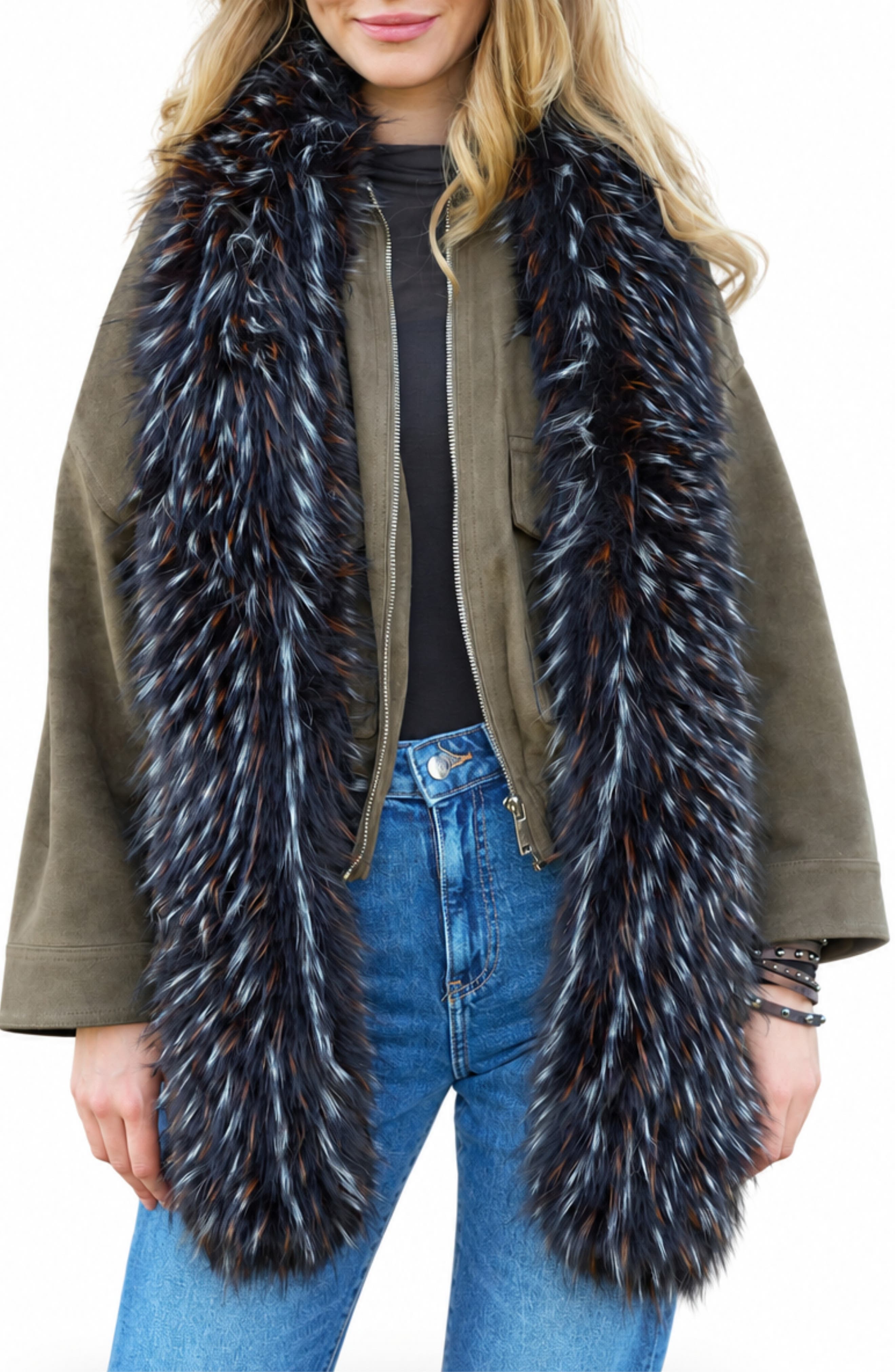 Faux Fur Scarf
