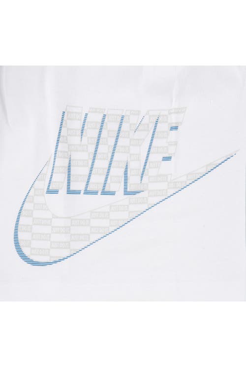 Nike Futura Swoosh T-shirt & Joggers Set In Gray