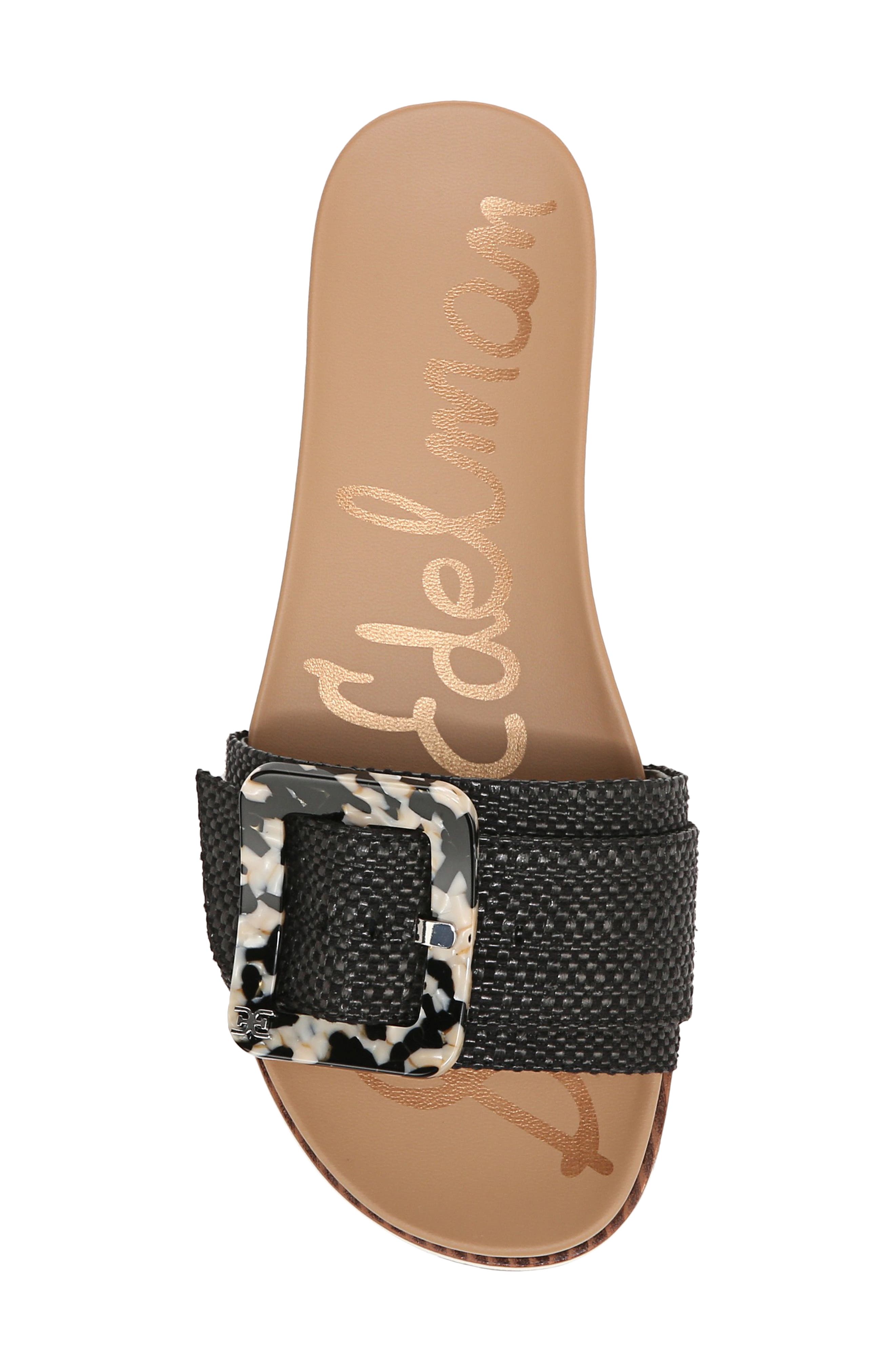 Sam Edelman Ariane Platform Slide Sandal, Alternate, color, Black