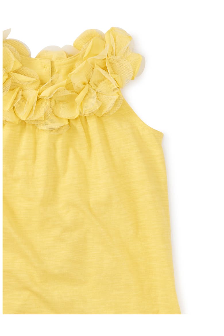 Blooming Lily Shift Dress, Alternate, color, Yuzu