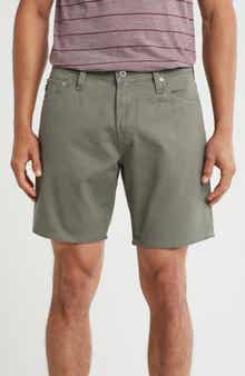 AG Graduate Straight Leg Denim Shorts