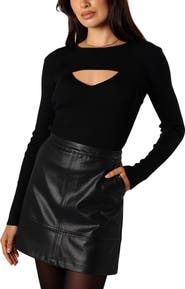 Petal & Pup Jupiter Cutout Rib Sweater