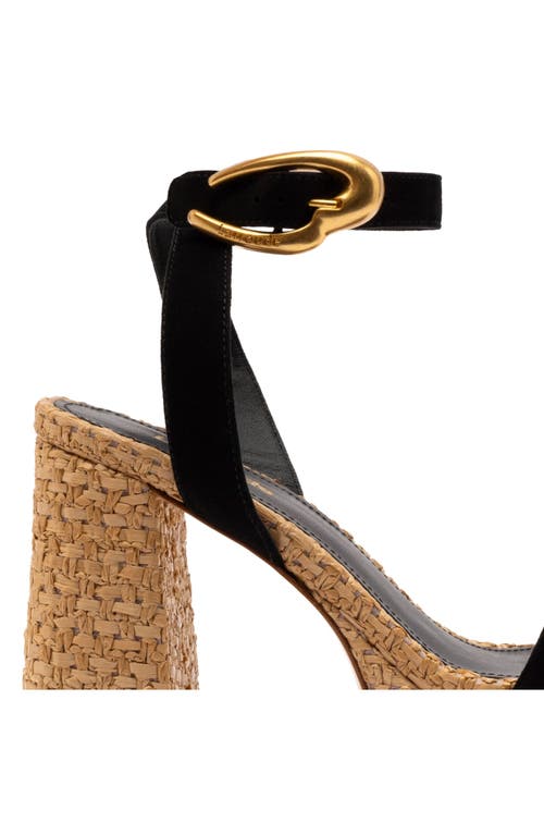 Larroude Larroudé Dolly Verona Sandal In Black
