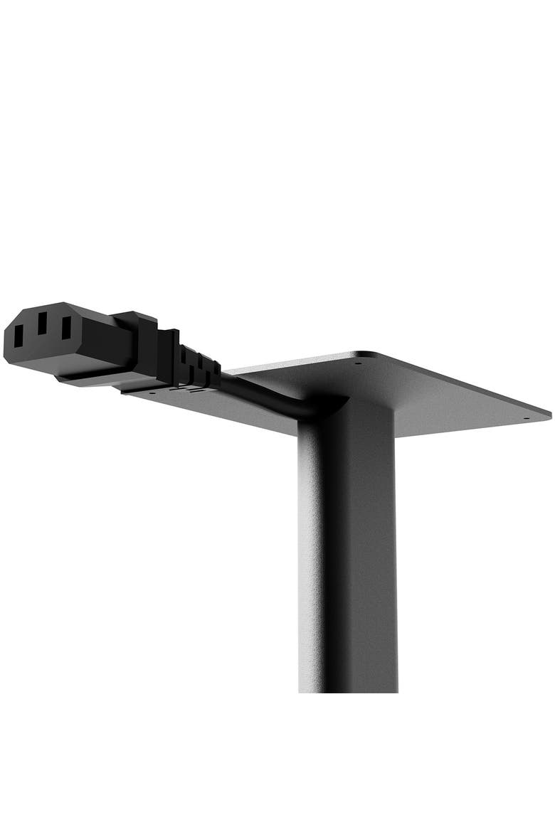 SPH Universal Height Adjustable Bookshelf Speaker Stands - Pair, Alternate, color, Black