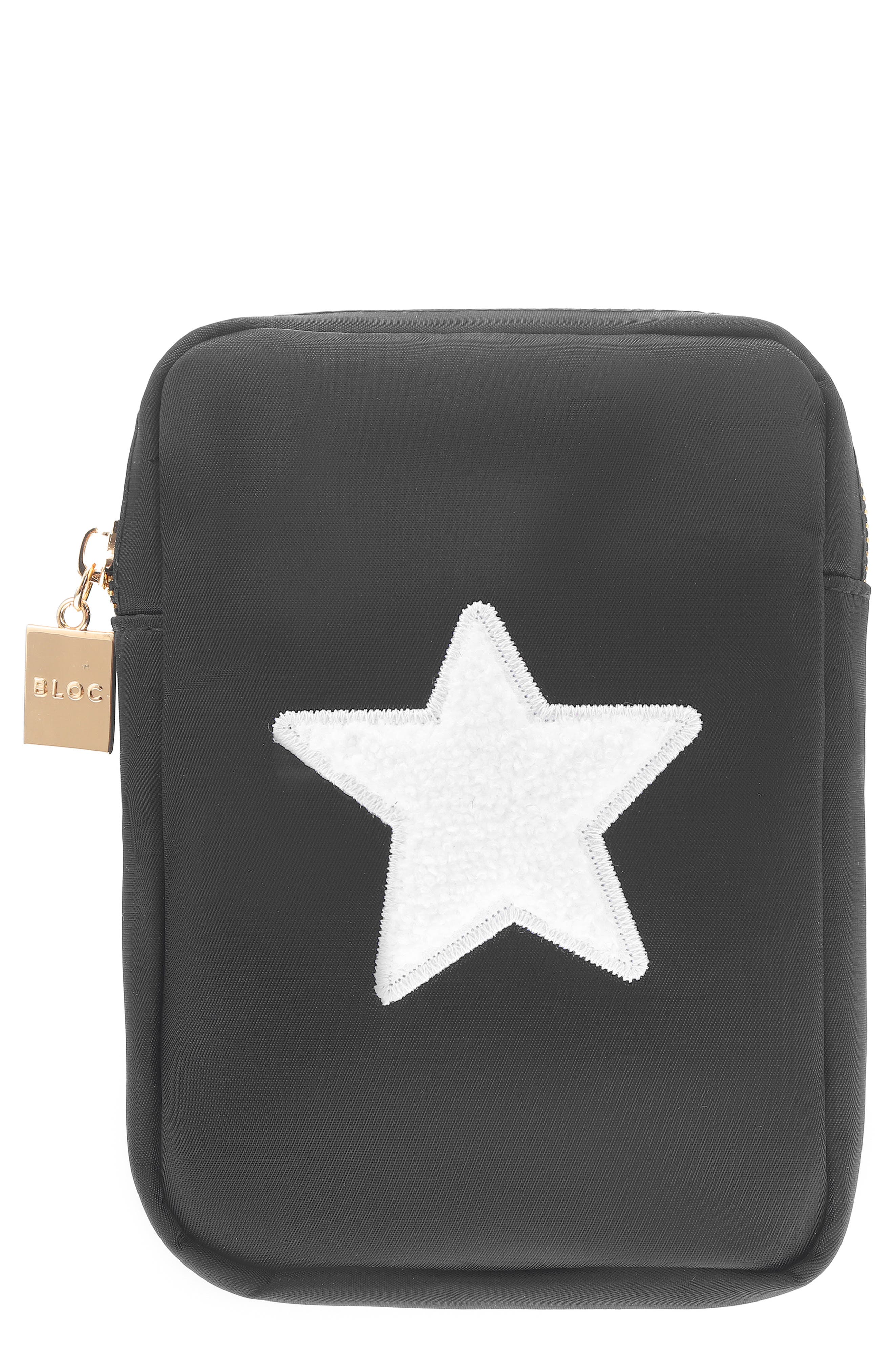 Bloc Bags Mini Star Cosmetics Bag in Black/White 