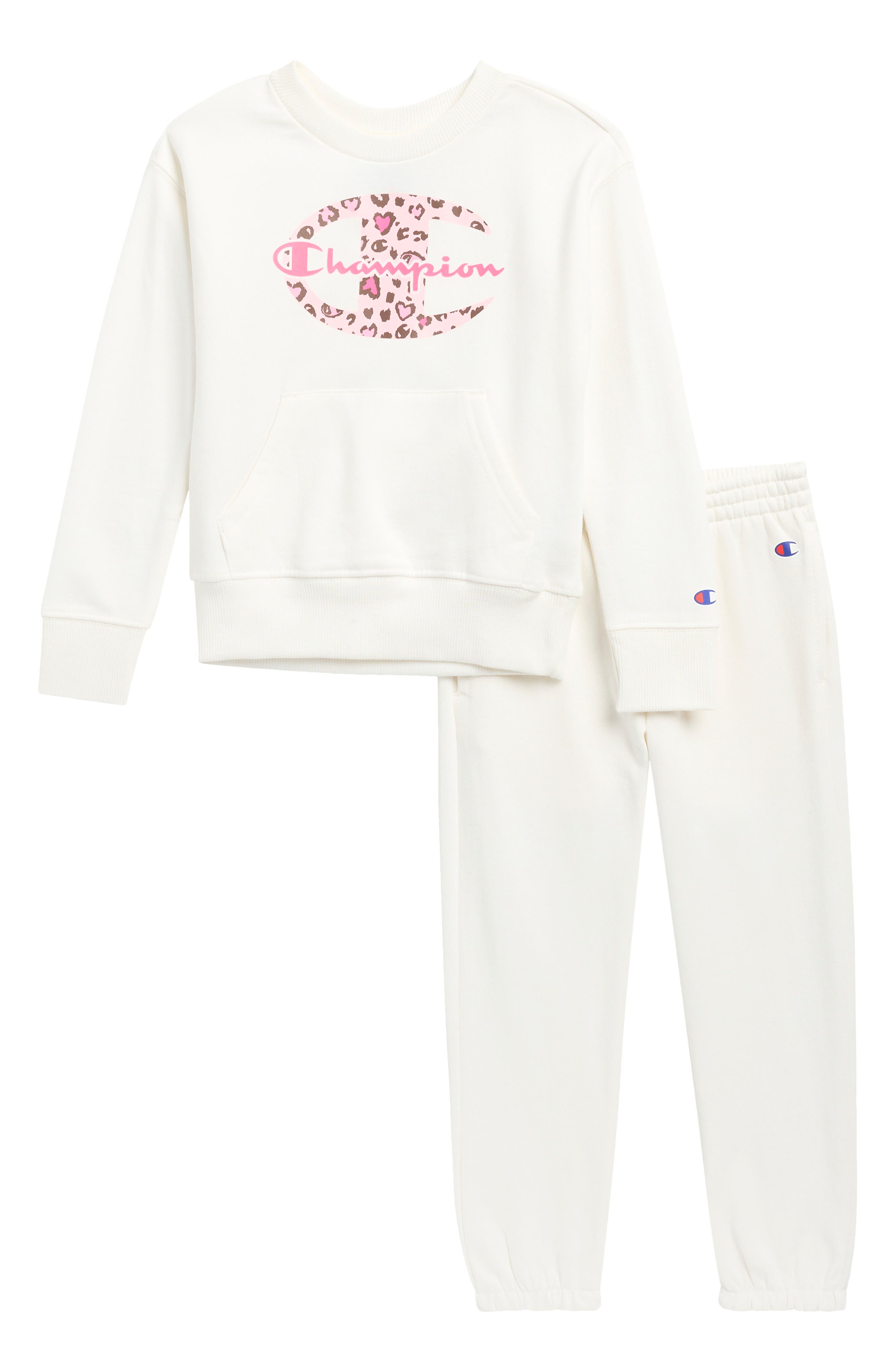 Kids' Fleece Crew Pullover & Joggers