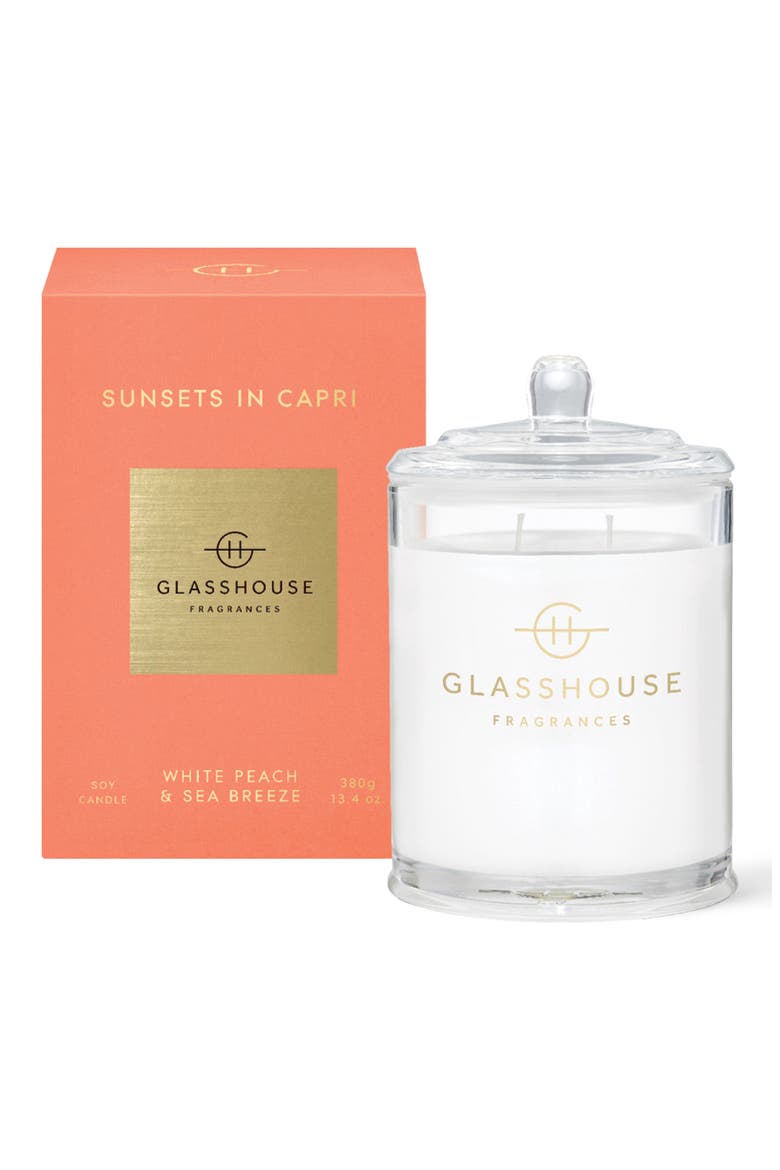 Sunsets in Capri Two-Wick Scented Candle, Main, color, SUNSETS IN CAPRI