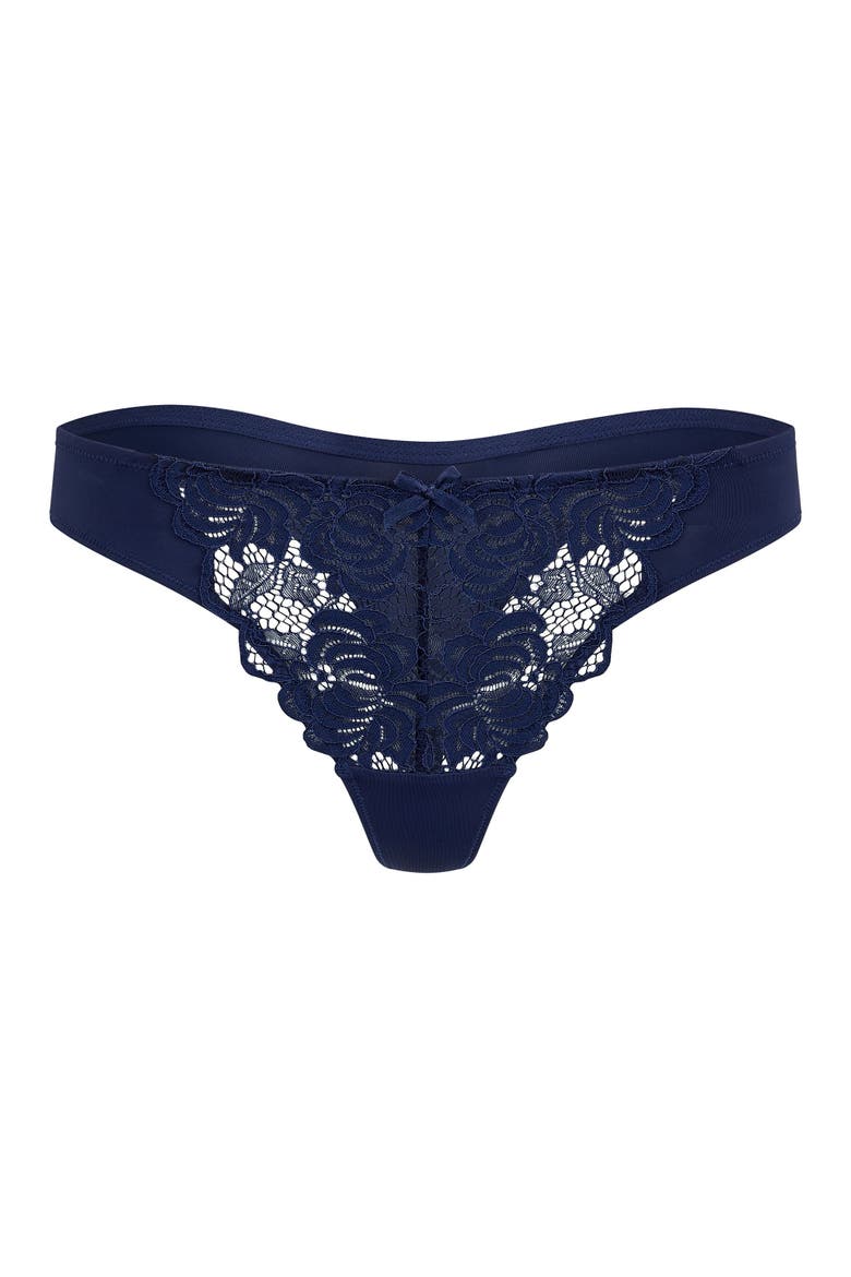 London Thong Panties, Main, color, Dark blue