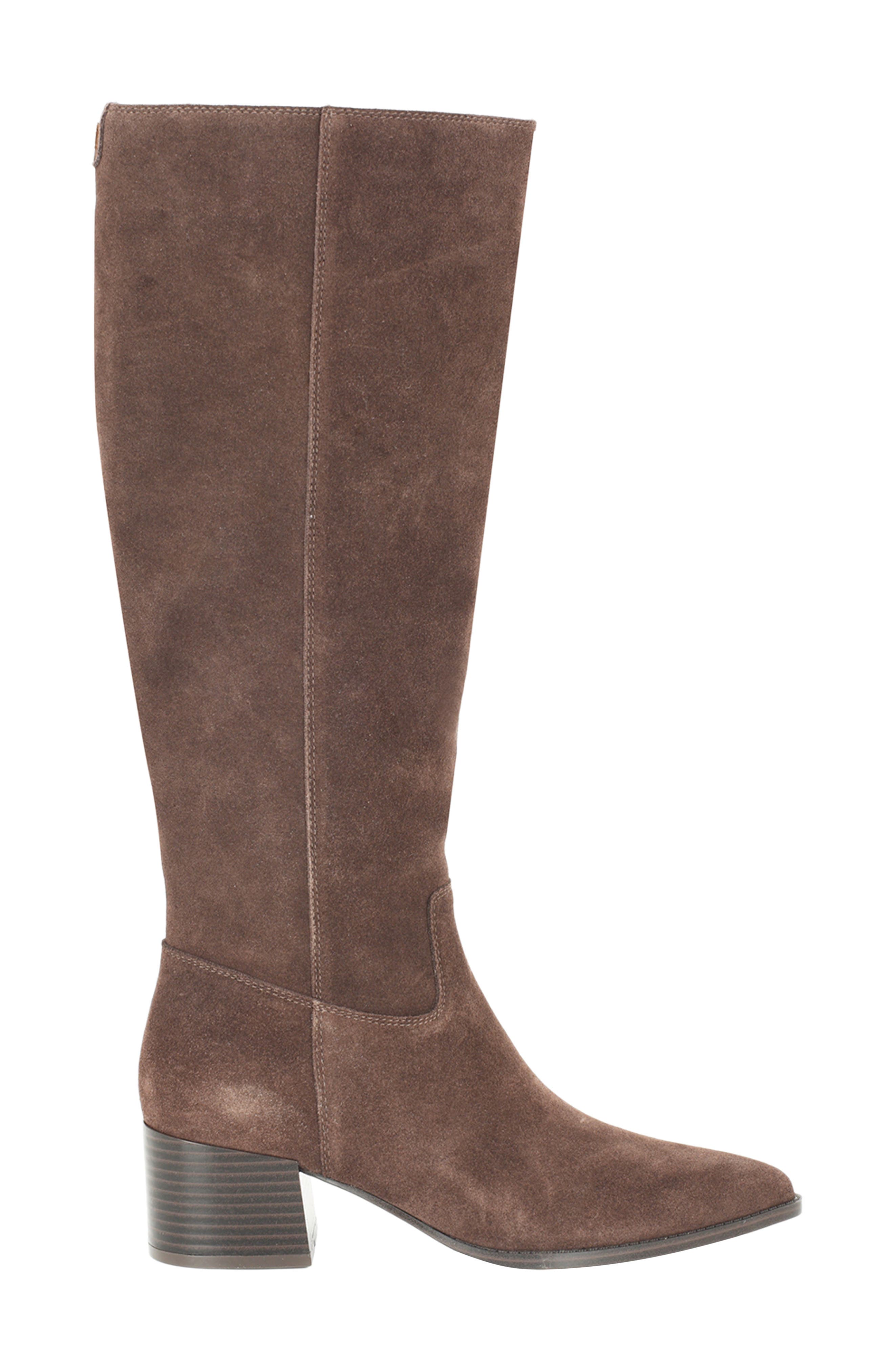 Juletta Knee High Boot, Alternate, color, DARK BROWN