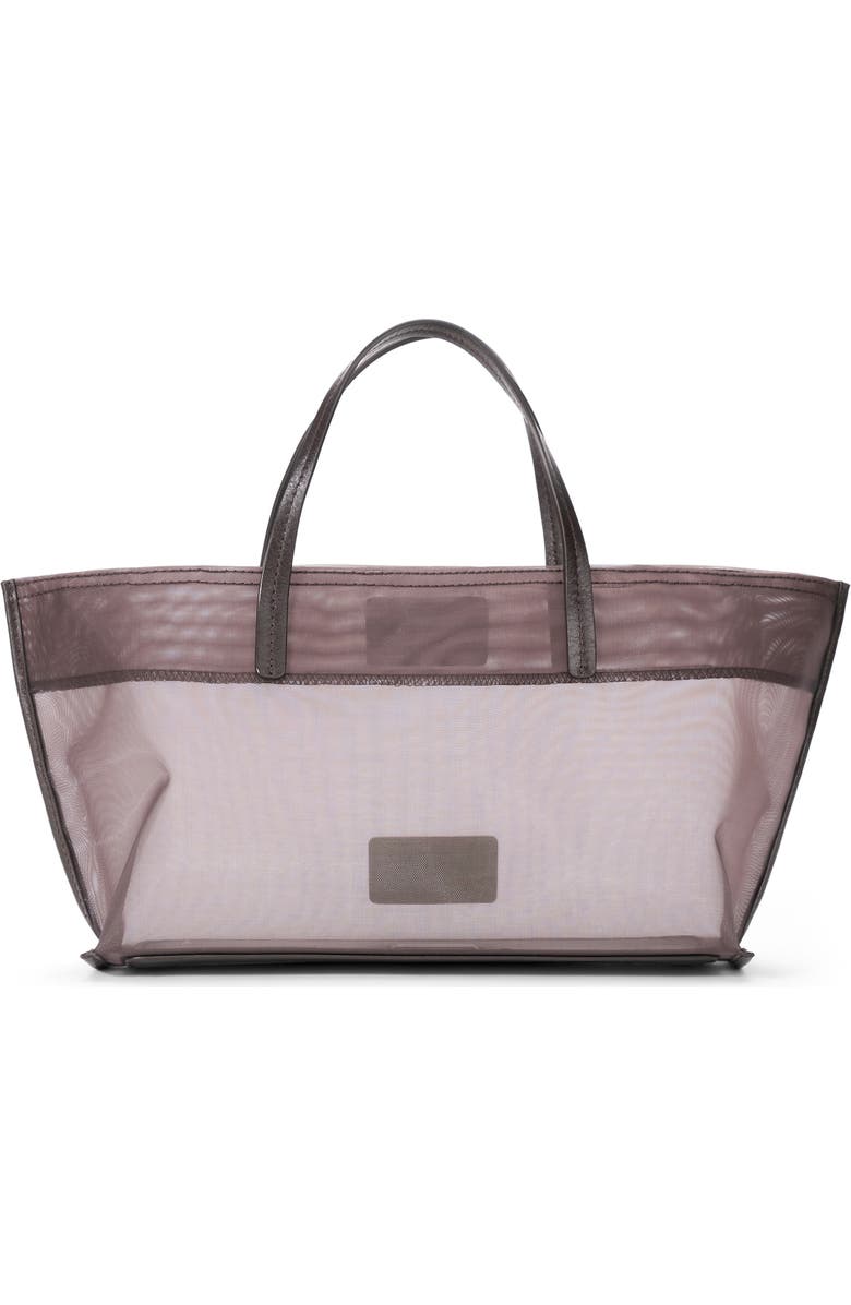 STAUD Mini Christos Mesh Tote, Alternate, color, Espresso