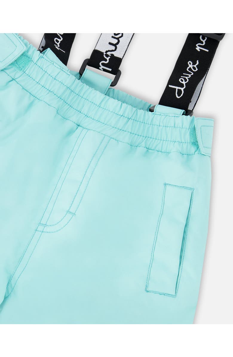 Deux par Deux Girl Two-Piece Chill Outerwear Set with Light Insulation, Alternate, color, Turquoise Blue