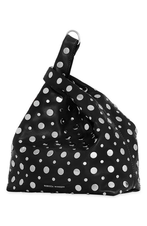 Rebecca Minkoff Ayla Stud Faux Leather Shopper Bag