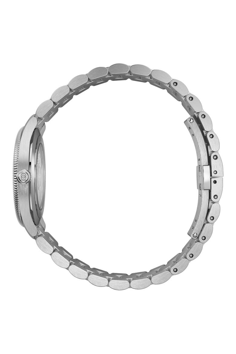 G-Timeless Automatic Bracelet Watch, 40mm, Alternate, color, SILVER