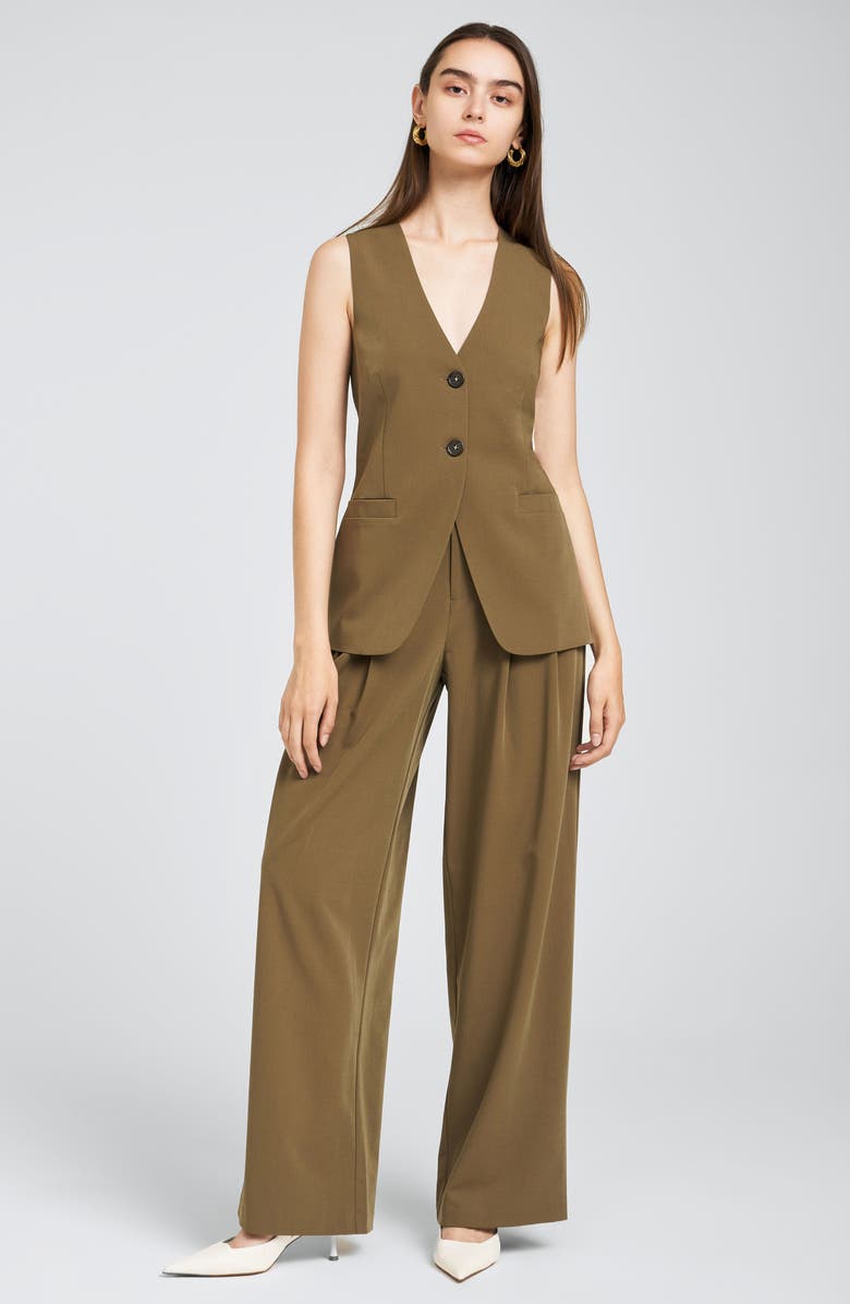 WAYF James Pants, Alternate, color, Olive