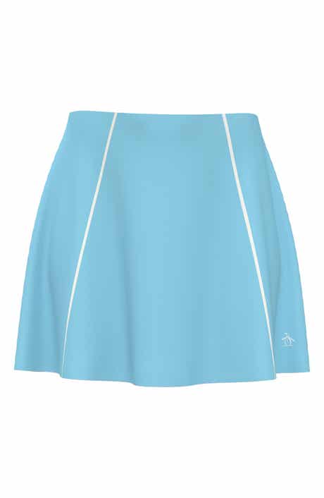Colorblock Flounce Tennis Skirt