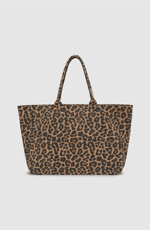 Anine Bing Leo Canvas Tote Bag In Multi
