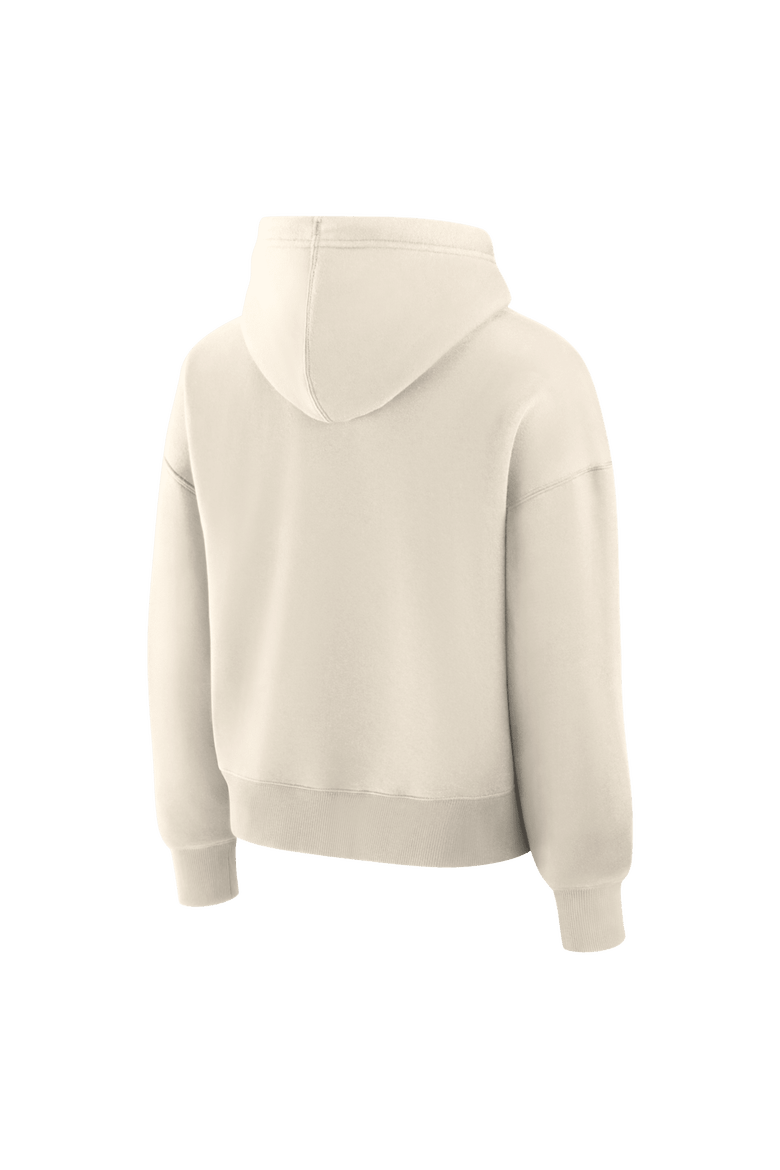 Women's Fanatics Cream Buffalo Sabres Distressed Logo Hoodie, Alternate, color, Cream