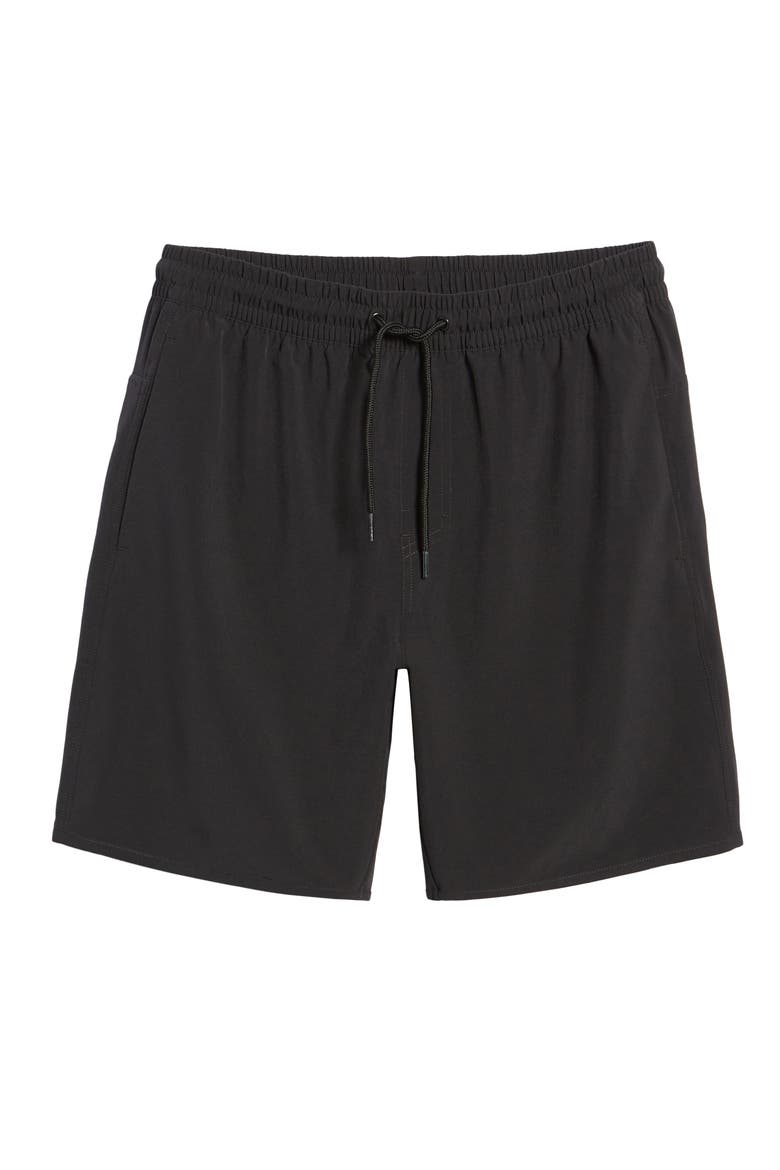 Bluffs Board Shorts, Alternate, color, BLACK
