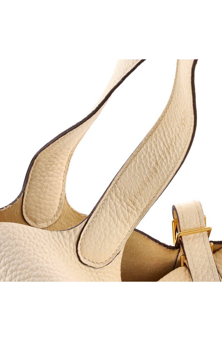 Pre-Owned Hermes Picotin Lock Bag Clemence MM, Alternate, color, Nata