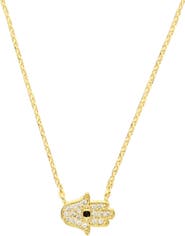 OLIVIA WELLES Protect You Hamsa Necklace