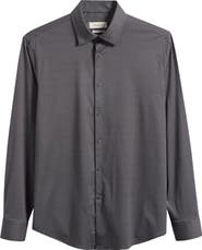 Bugatchi James OoohCotton® Microprint Button-Up Shirt
