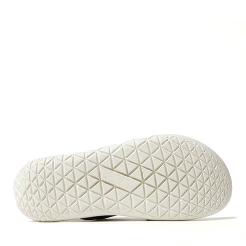 Shop Dearfoams Emilia Elastic Gore Strappy Sandal In Navy