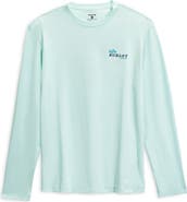 Hurley Sun Logo Long Sleeve UPF 50+ Rashguard T-Shirt