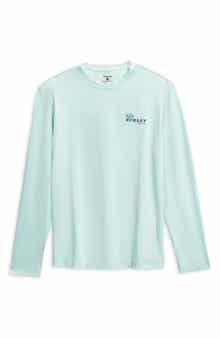 Hurley Sun Logo Long Sleeve UPF 50+ Rashguard T-Shirt