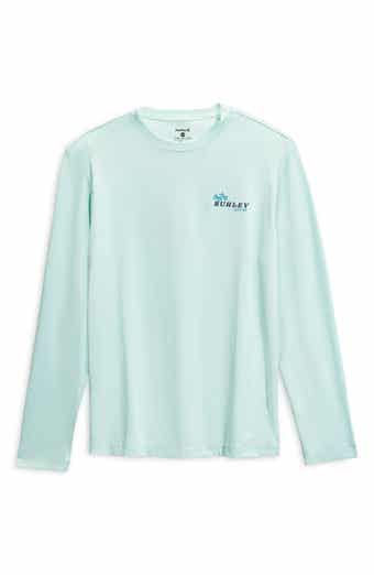 Hurley Sun Logo Long Sleeve UPF 50+ Rashguard T-Shirt