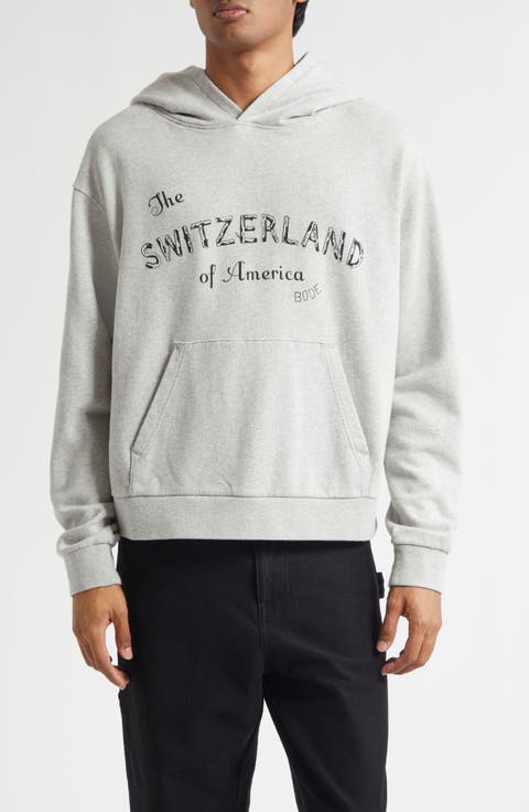 Campground Cotton Graphic Hoodie