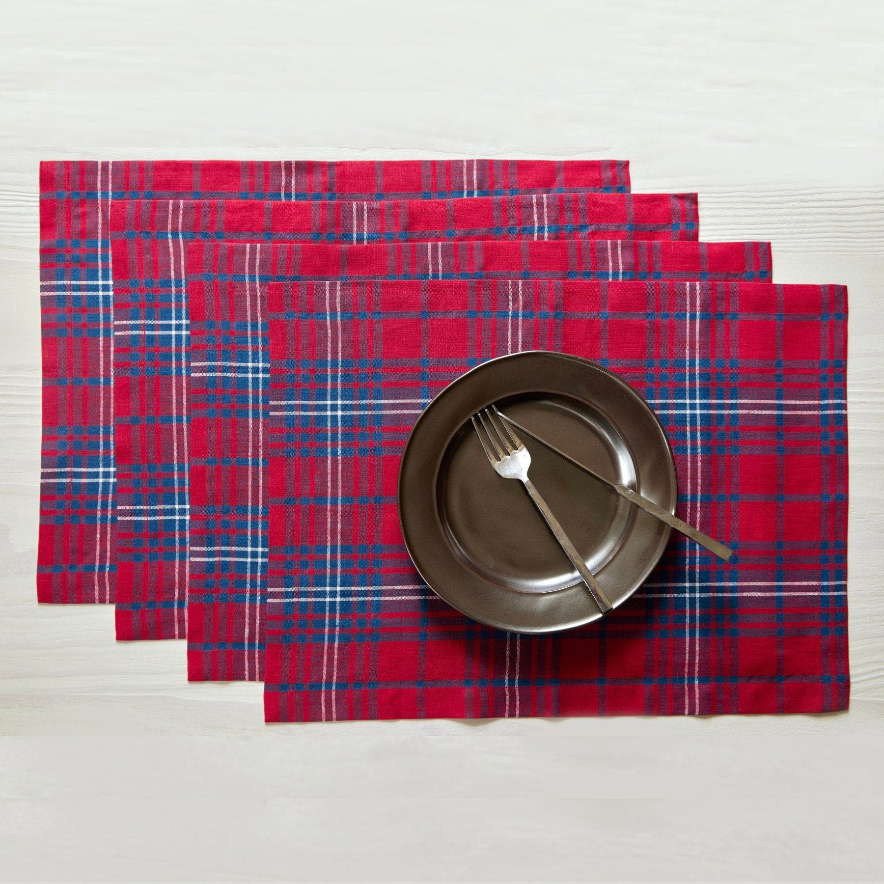 selected Red and Navy