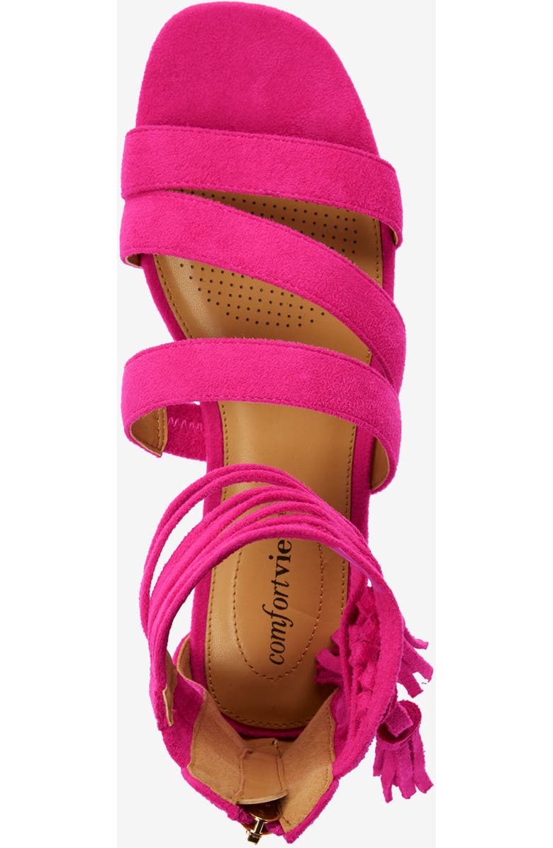 Comfortview The Eleni Sandal, Alternate, color, Black