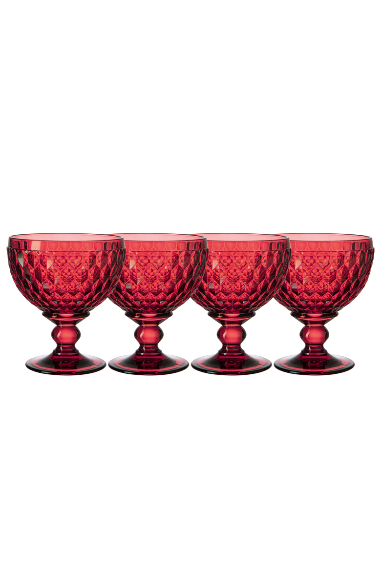 Boston coloured Saucer Champagne, Main, color, red