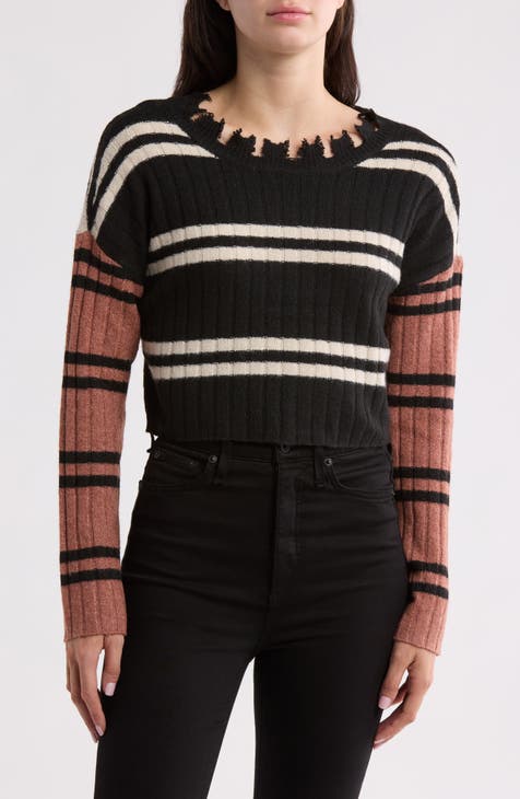 Mixed Stripe Pullover