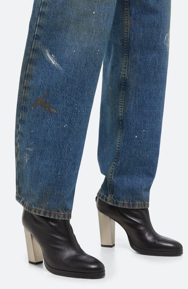 Helmut Lang Ankle Wide Leg Jeans, Alternate, color, 