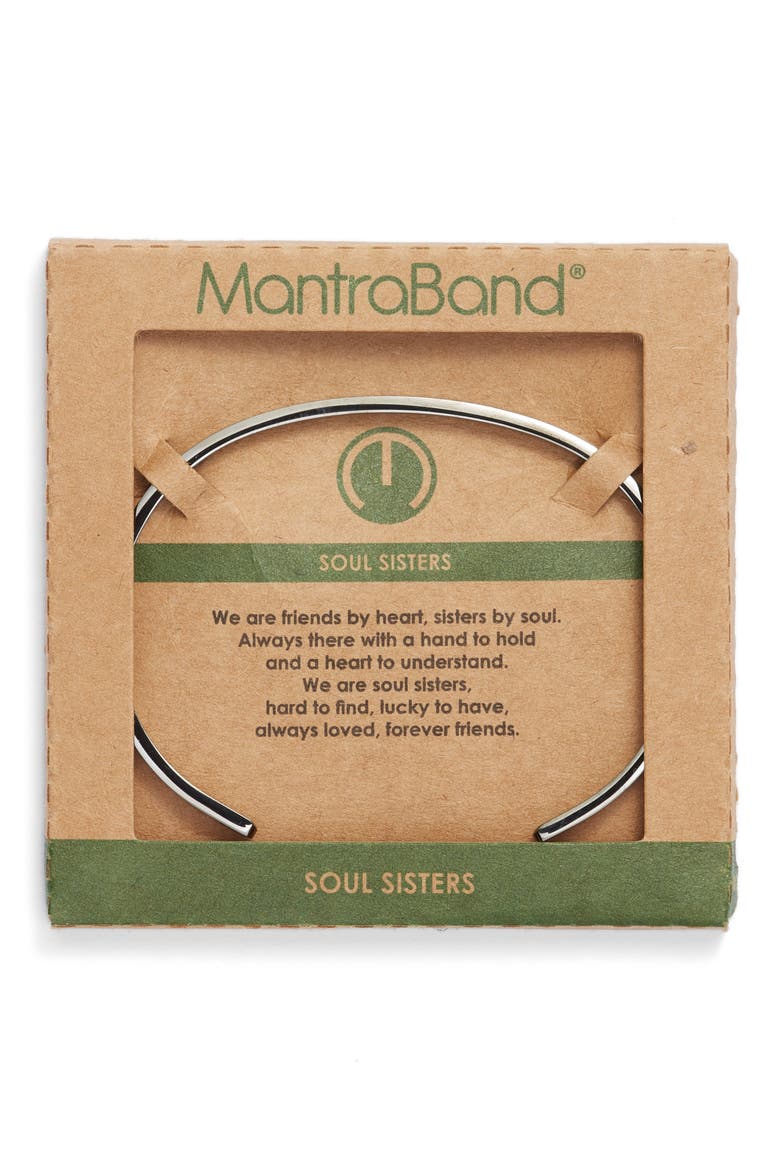 'Soul Sister' Cuff, Alternate, color, MOON GRAY