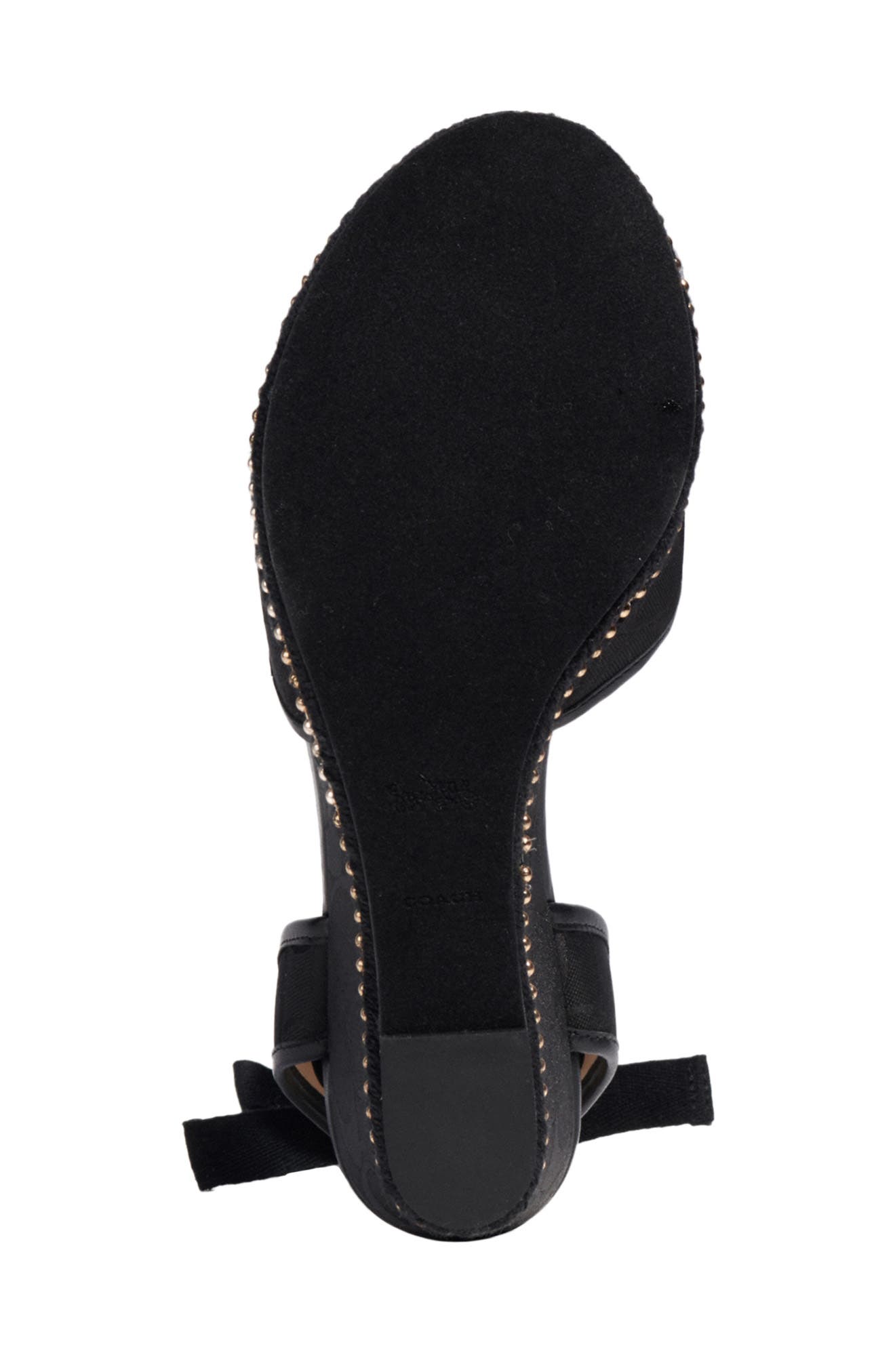 COACH Page Wedge Sandal, Alternate, color, 