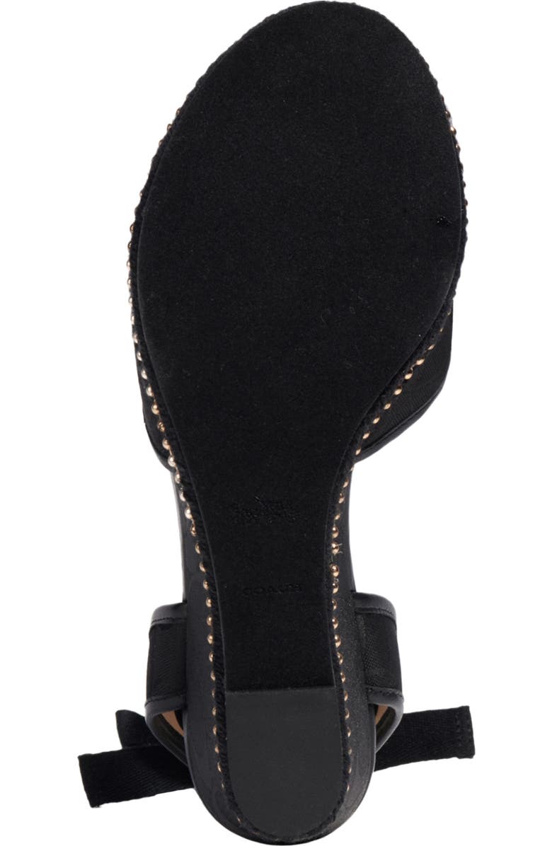 COACH Page Wedge Sandal, Alternate, color,