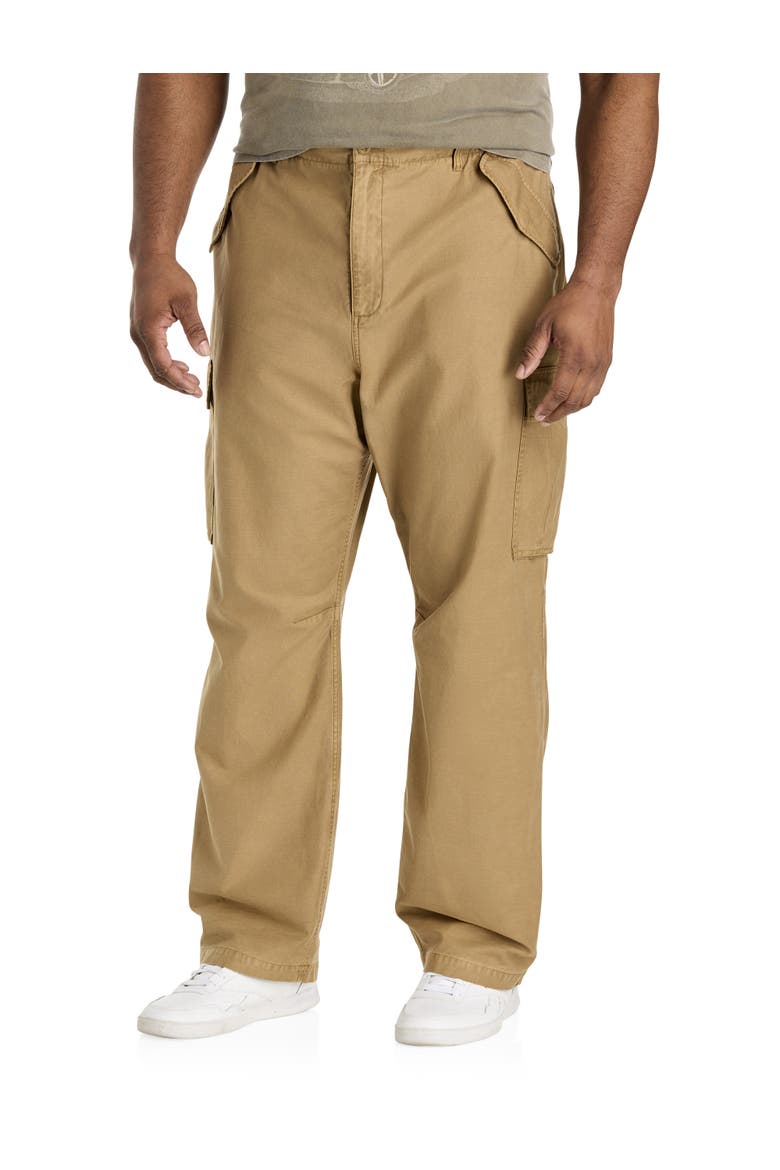 Big & Tall  Straight Fit Cargo Pants, Main, color, ELMWOOD