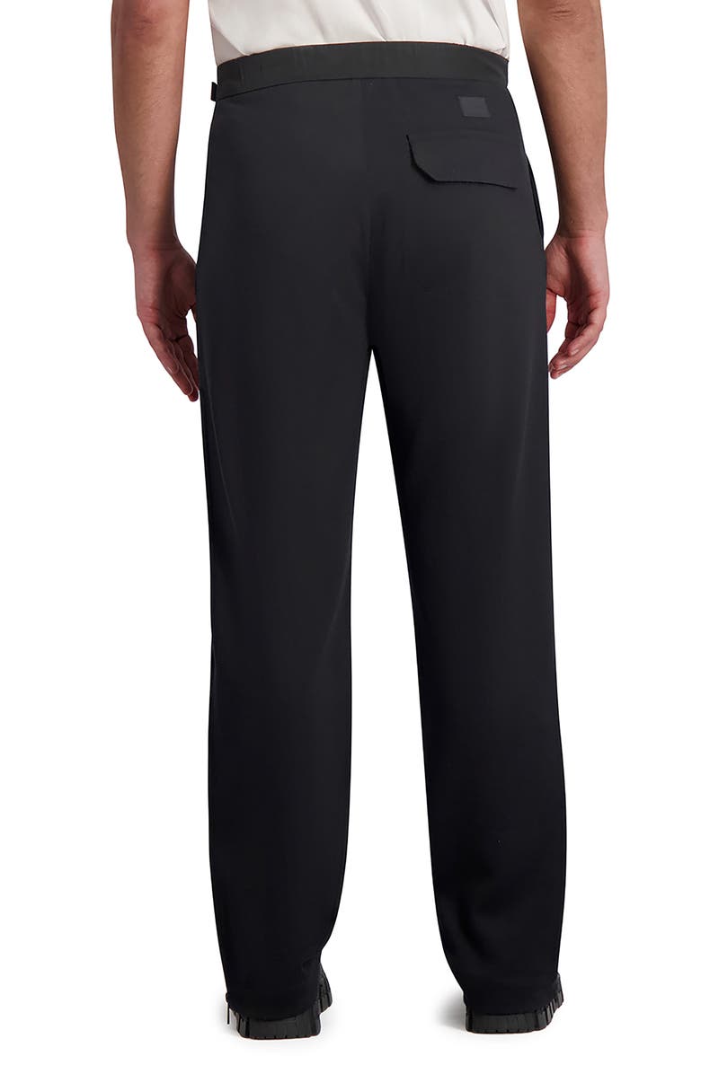 KARL LAGERFELD PARIS Pleated Stretch Dress Pants, Alternate, color,