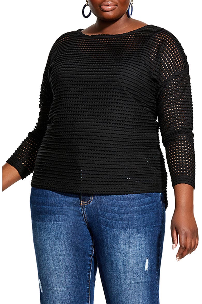 Soft Touch Sweater, Main, color, BLACK