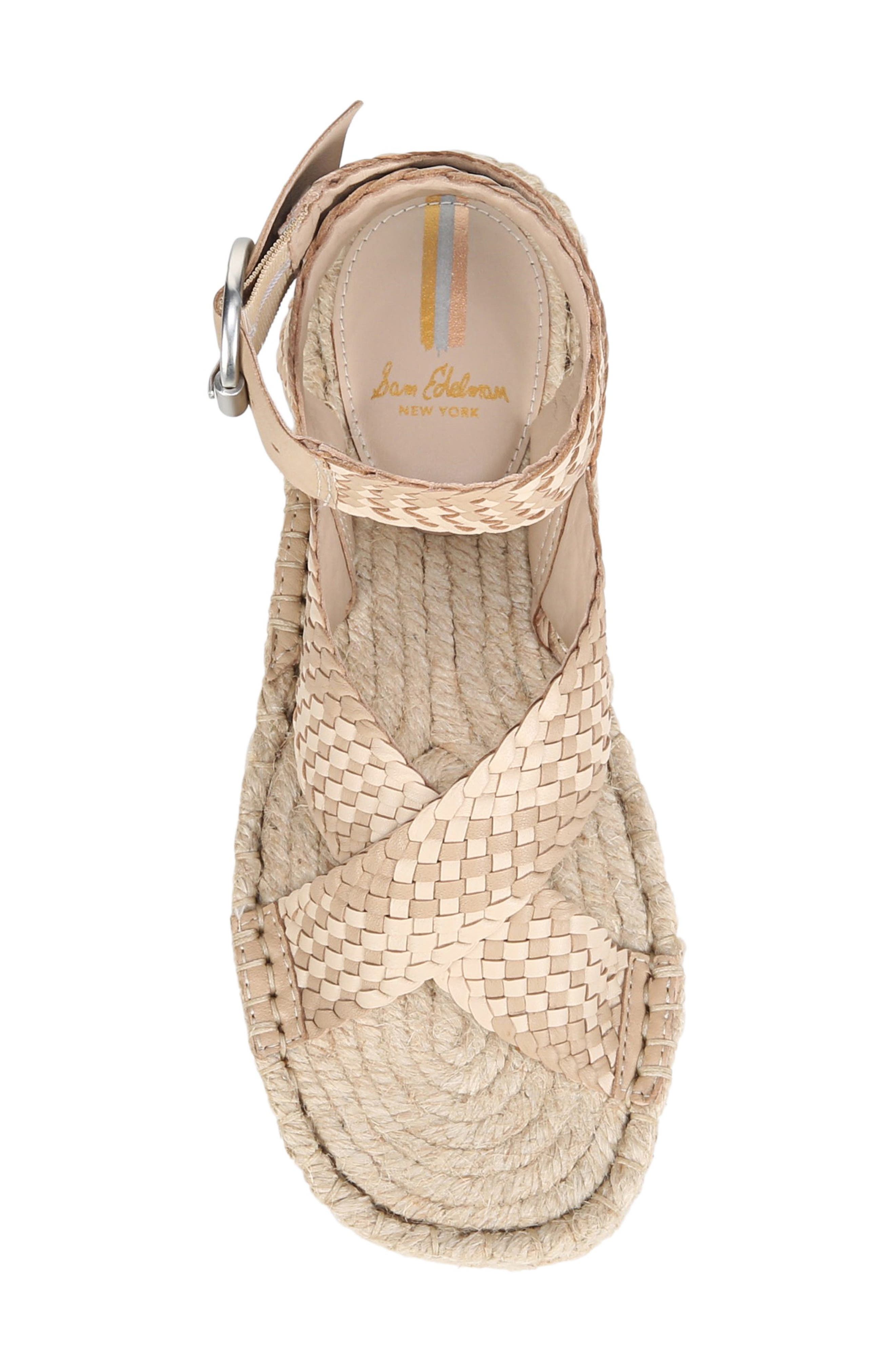 Sam Edelman Dakota Espadrille Platform Sandal, Alternate, color, 