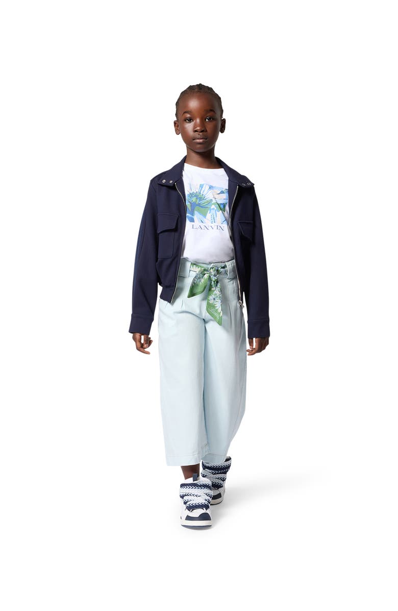 Lanvin WIDE-LEG TROUSERS, Main, color, Blue