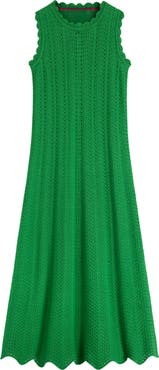 Boden Crochet Midi Dress